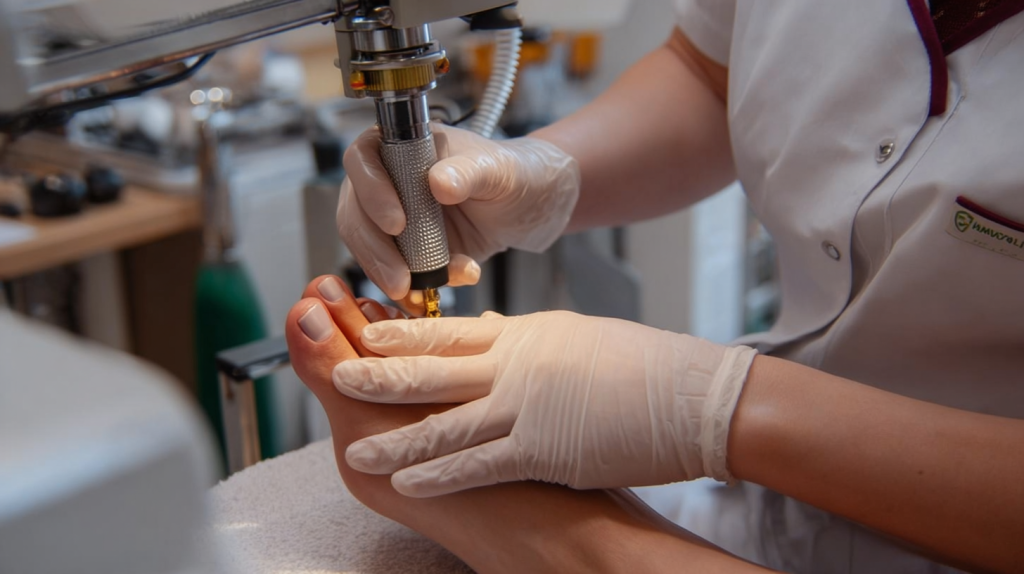 pedicure frezarkowy